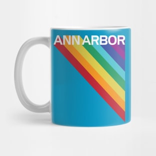 Ann Arbor Rainbow Mug